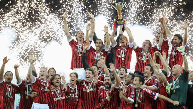 scudetto celebration