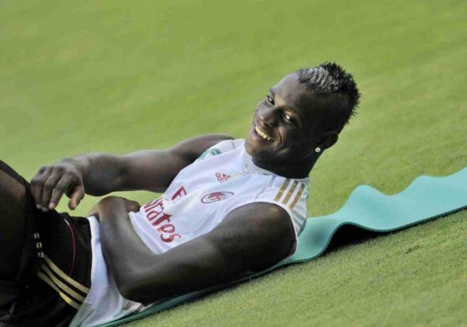 Balotelli allenamento