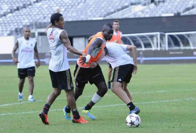 Balotelli allenamento