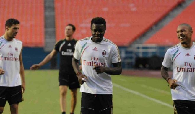 Muntari allenamento