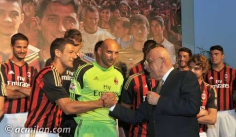 Galliani new shirt 2