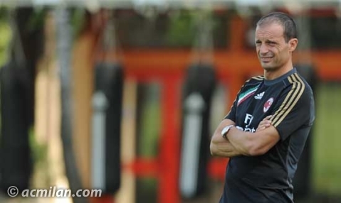Allegri allenamento