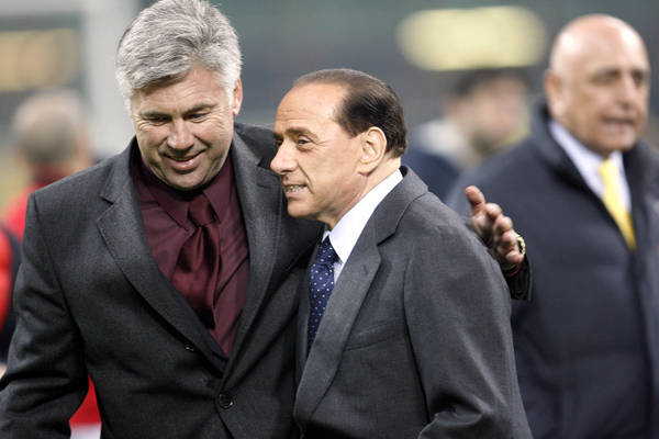Ancelotti Berlusconi
