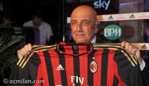 Galliani new shirt 1