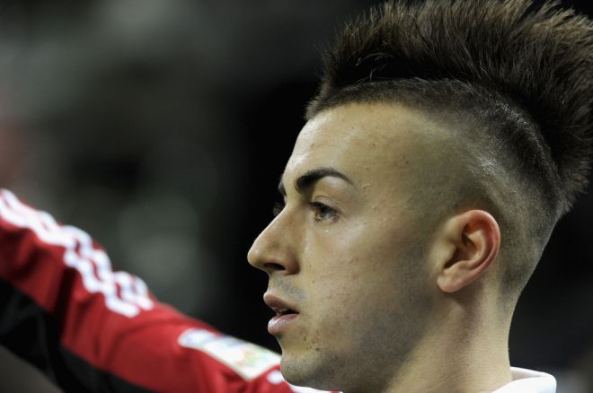 Stephan+El+Shaarawy+AC+Milan+v+Lazio