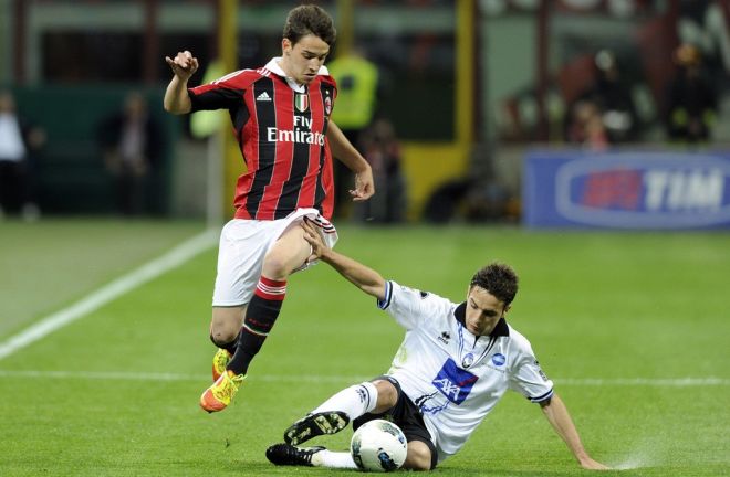 Mattia+De+Sciglio+AC+Milan+v+Atalanta