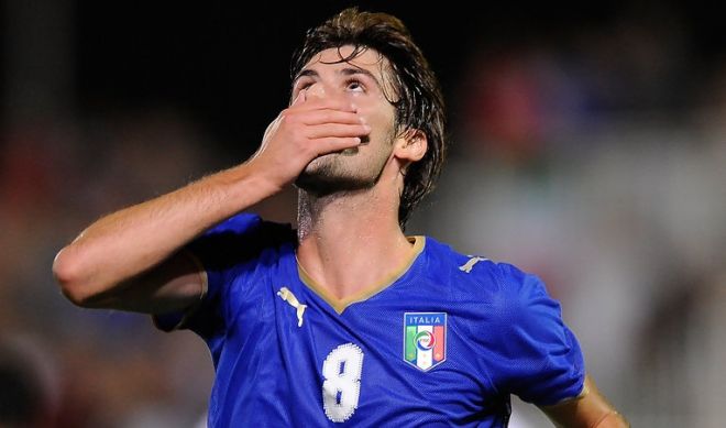 Andrea+Poli+Italy+v+Luxembourg+UEFA+U21