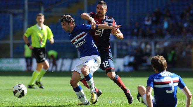 Andrea+Poli+Genoa+CFC+v+UC+Sampdoria