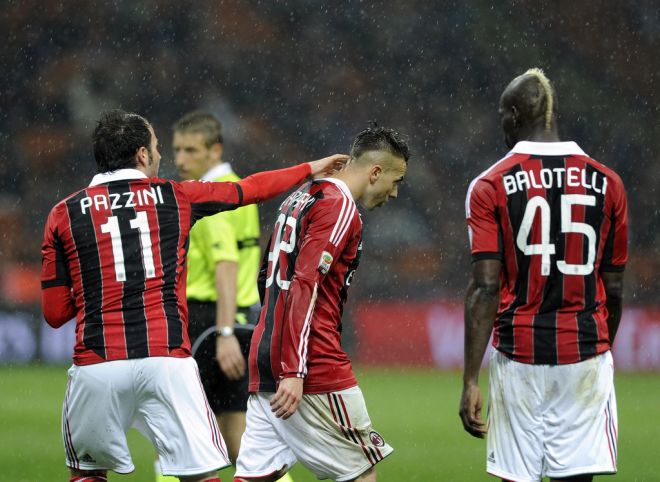 Pazzini, El Shaarawy e Balotelli