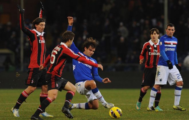 Andrea+Poli+UC+Sampdoria+v+AC+Milan+Serie+7Hp2HjYJyyNx