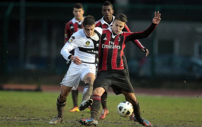 Alex+Pedone+AC+Milan+v+Parma+FC+Viareggio